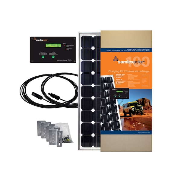 Samlex America Samlex SRV-100-30A All-in-One Charging Kit - 100 Watt SRV-100-30A - main